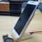 Bamboo Vertical Wireless Charging Stand Fast Qi Charger Dock for Desk and Bedside