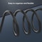 1m USB C Extension Cable Fast Data Transfer 10Gbps Reversible Type C Cable