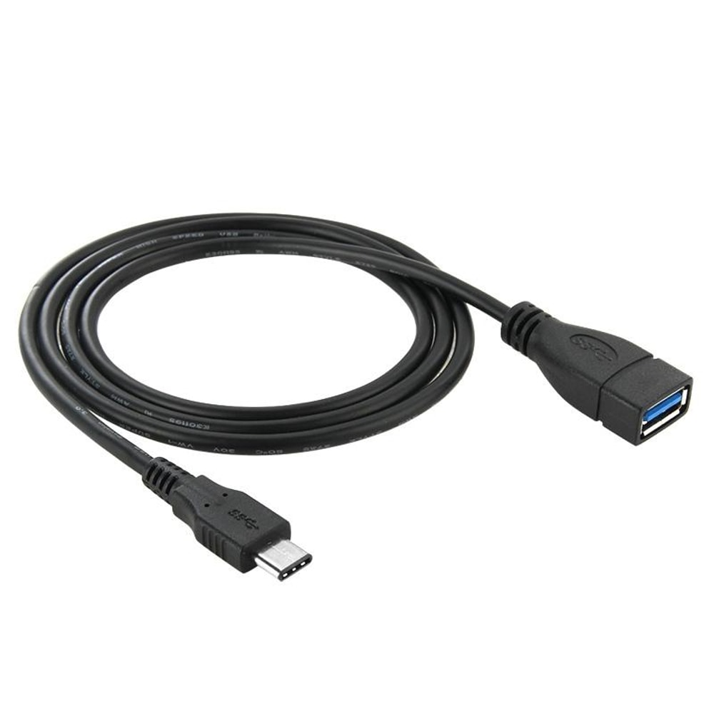 USB C OTG Adapter Cable 1m High Speed USB 3.1 to USB A Female Converter