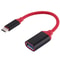 USB-C OTG Adapter Cable 15cm Aluminum Type C to USB 3.0 Converter for Fast Data Transfer