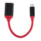 USB-C OTG Adapter Cable 15cm Aluminum Type C to USB 3.0 Converter for Fast Data Transfer