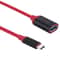 USB-C OTG Adapter Cable 15cm Aluminum Type C to USB 3.0 Converter for Fast Data Transfer