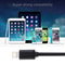 Fast Charge Lightning Cable 1m 3A USB Data Sync Cable for iPhone and iPad