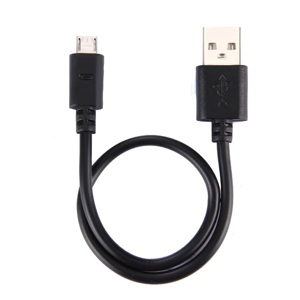 Compact Micro USB Charging Cable 30cm Fast Sync Durable USB 2.0 Cord