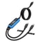 XA7 100W Fast Charging Cable 1 to 2 with Digital Display for iPhone Android Type C