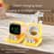 Typewriter Style Apple Watch Charging Stand, Silicone Dock, Wireless Charging Holder for Desk Setup