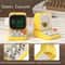 Typewriter Style Apple Watch Charging Stand, Silicone Dock, Wireless Charging Holder for Desk Setup