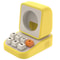 Typewriter Style Apple Watch Charging Stand, Silicone Dock, Wireless Charging Holder for Desk Setup