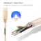 Knit Texture USB To USBC TypeC Fast Charging Data Sync Cable 50cm Purple 3