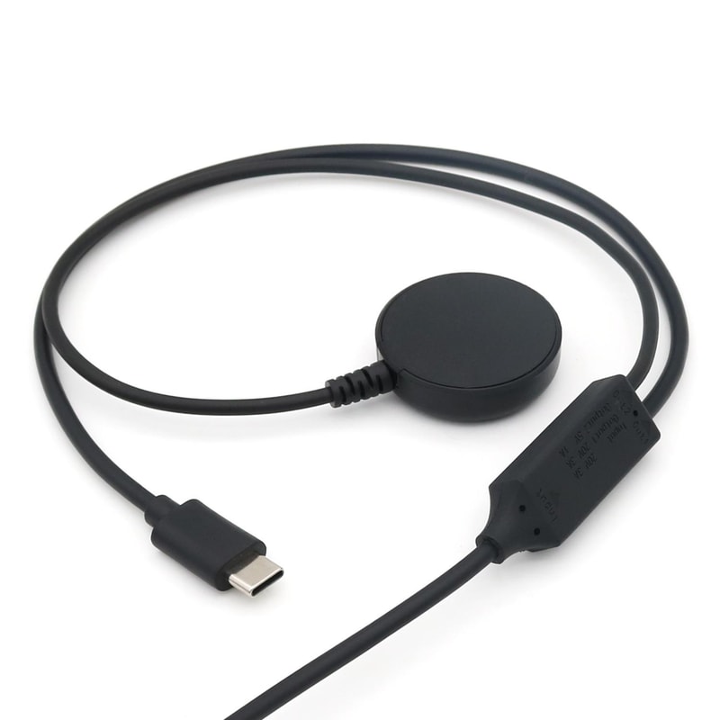 2 in 1 Magnetic Samsung Galaxy Watch Charging Cable Type-C 60W Fast Charge 1.5m