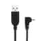 28cm 90 Degree Right Angle Micro USB to USB Short Charging and Data Cable