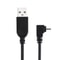 28cm 90 Degree Right Angle Micro USB to USB Short Charging and Data Cable