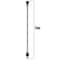 Casio G-Shock G-SQUAD GBD-H1000 USB Smart Watch Charging Cable 1m Black