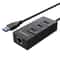 3-Port USB 3.0 Hub with Gigabit Ethernet Adapter, USB to Ethernet RJ45 Network for Laptop Desktop Ultrabook