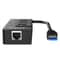 3-Port USB 3.0 Hub with Gigabit Ethernet Adapter, USB to Ethernet RJ45 Network for Laptop Desktop Ultrabook