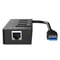 3-Port USB 3.0 Hub with Gigabit Ethernet Adapter, USB to Ethernet RJ45 Network for Laptop Desktop Ultrabook