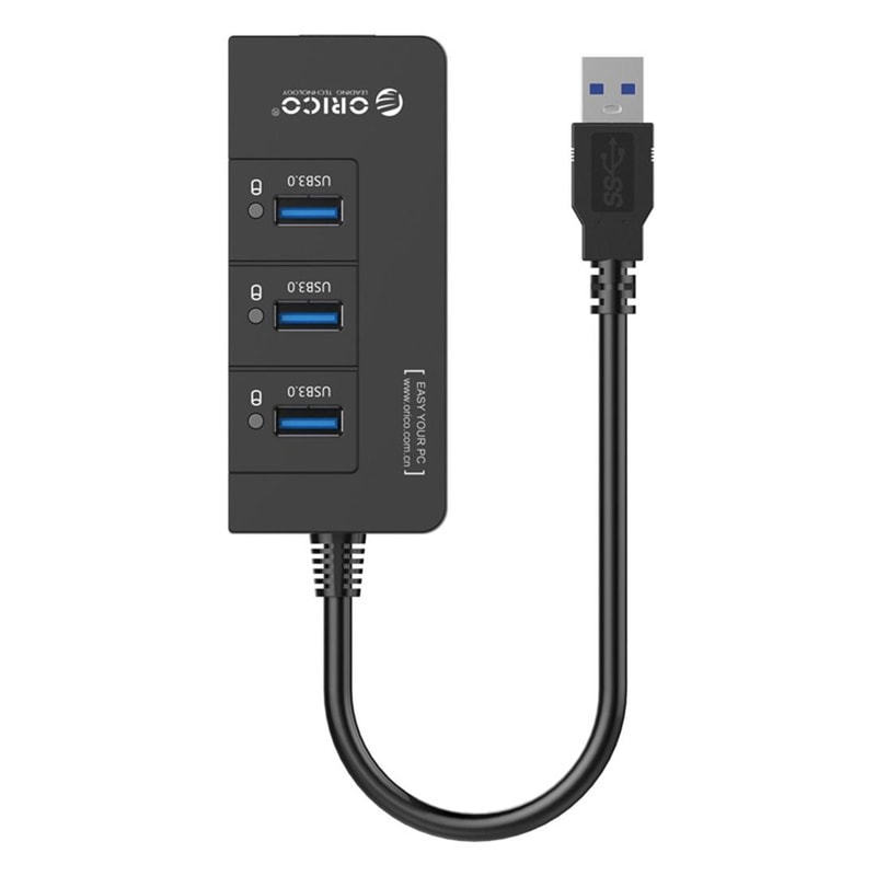 3-Port USB 3.0 Hub with Gigabit Ethernet Adapter, USB to Ethernet RJ45 Network for Laptop Desktop Ultrabook