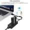 3-Port USB 3.0 Hub with Gigabit Ethernet Adapter, USB to Ethernet RJ45 Network for Laptop Desktop Ultrabook