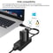 3-Port USB 3.0 Hub with Gigabit Ethernet Adapter, USB to Ethernet RJ45 Network for Laptop Desktop Ultrabook