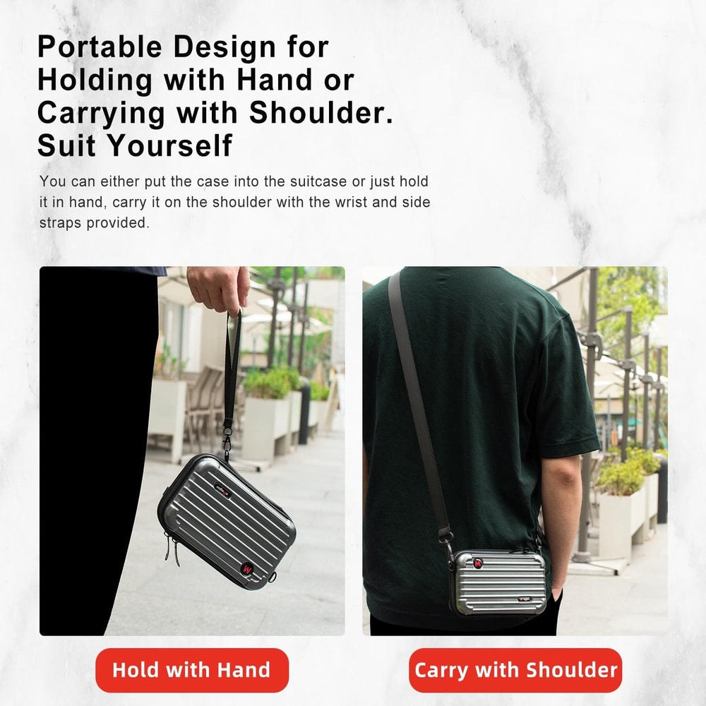 Insta360 X5 X4 Hard Shell Camera Case Storage Bag With Removable Insert 7