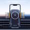Solar Fast Wireless Car Charger Automatic Clamp Air Vent Phone Holder Navigation Mount