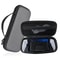 PlayStation Portal EVA Leather Travel Carrying Case Protective Storage Bag with Stand Function Black