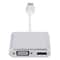 2-in-1 USB 3.0 to HDMI and VGA Dual Monitor Adapter for Extended Display and Multi-Screen Setup