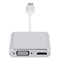 2-in-1 USB 3.0 to HDMI and VGA Dual Monitor Adapter for Extended Display and Multi-Screen Setup