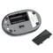 MZ-012 2.4GHz Wireless Rechargeable Mouse with USB Hub & Charging Dock 1200 DPI Optical