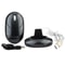 MZ-012 2.4GHz Wireless Rechargeable Mouse with USB Hub & Charging Dock 1200 DPI Optical