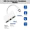 3 in 1 USB-C Audio Adapter with PD Charging and 3.5mm Jack Converter White