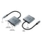 V77G USB-C Multiport Adapter AR Glasses 4K 60Hz PD100W Type-C Hub Converterc