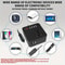 300W Car Power Inverter 12V to 110V USB-C Car Charger Multi-Function Adapter