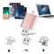 Richwell 3-in-1 OTG 128GB USB 3.0 Flash Drive Type-C Lightning USB Drive Metal Rose Gold