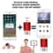 Richwell 3-in-1 OTG 128GB USB 3.0 Flash Drive Type-C Lightning USB Drive Metal Rose Gold