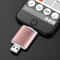 Richwell 3-in-1 OTG 128GB USB 3.0 Flash Drive Type-C Lightning USB Drive Metal Rose Gold