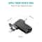 Richwell 64GB OTG Flash Drive Type-C, Lightning 8 Pin & USB 3.0 Metal Memory Stick
