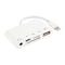 5 in 1 Lightning OTG Adapter for iPhone USB Hub SD Card Reader Audio Charging