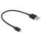 8 Pin Lightning USB 2.0 Charging & Data Cable 20cm Compact Travel Charger Cord