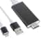Lightning To HDMI Adapter Cable With USB Charging For IPhone Screen Mirroring To HDTV 4