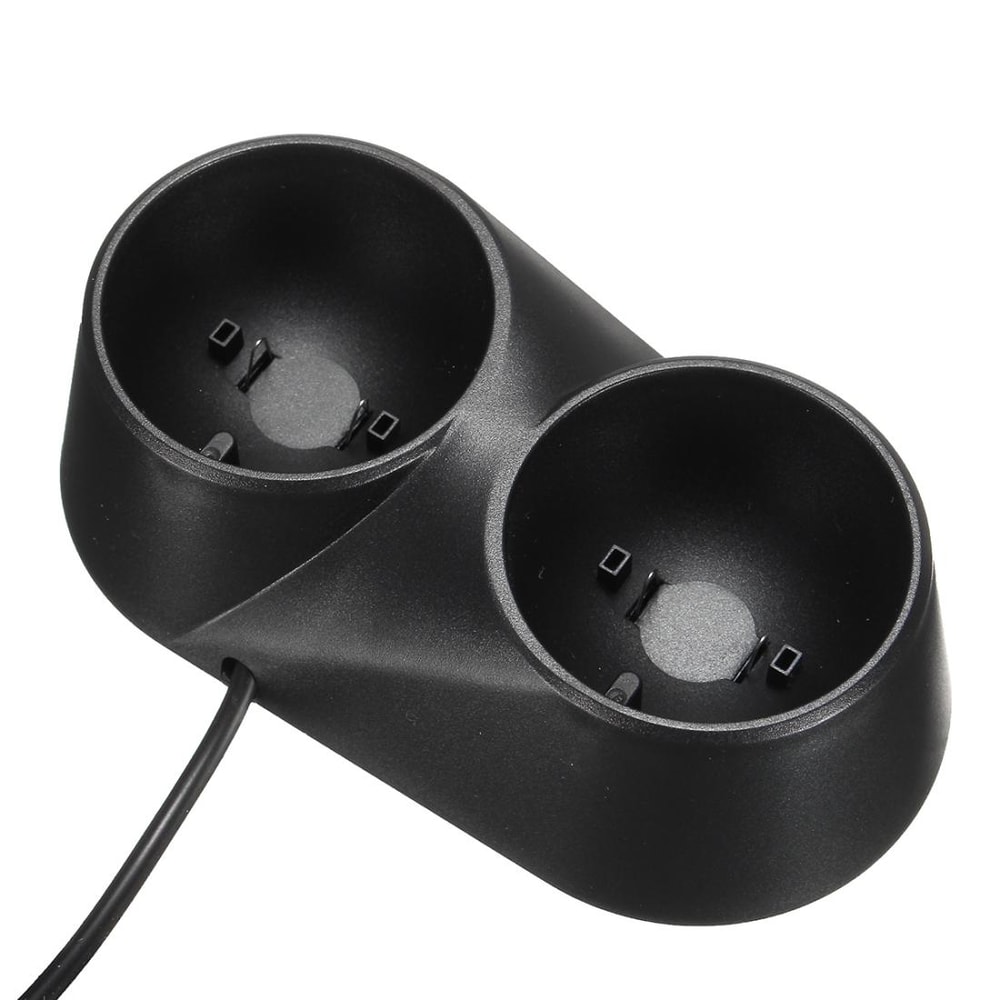 PS4 VR Controller Charger Dual USB Dock Stand for PSVR Move