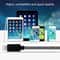 25cm USB to 8 Pin iPhone Charging Cable Metal Head Short Durable Data Sync Cord