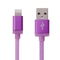 25cm USB to 8 Pin iPhone Charging Cable Metal Head Short Durable Data Sync Cord