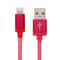 25cm USB to 8 Pin iPhone Charging Cable Metal Head Short Durable Data Sync Cord