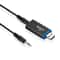 Wireless Bluetooth 5.0 Audio Transmitter for TV, PC & Headphones with USB and AUX Connectivity