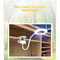 USB Rechargeable Clip Desk Lamp with 3-Level Dimming and Eye Protection LED Light