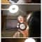 USB Rechargeable Clip Desk Lamp with 3-Level Dimming and Eye Protection LED Light