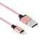 Braided 8 Pin USB Charging Cable 1M Metal Head Fast Sync Data Charger For IPhone And IPad 3