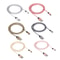 Braided 8 Pin USB Charging Cable 1M Metal Head Fast Sync Data Charger For IPhone And IPad 7