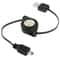 Retractable Mini USB 2.0 Charging & Data Sync Cable for Motorola V3, MP3 Players, GPS and Cameras